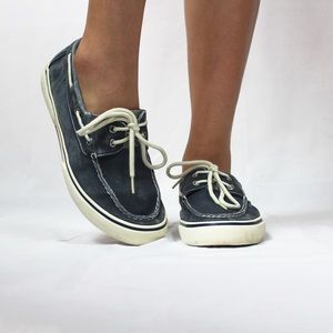 Blue Sperry Shoes
